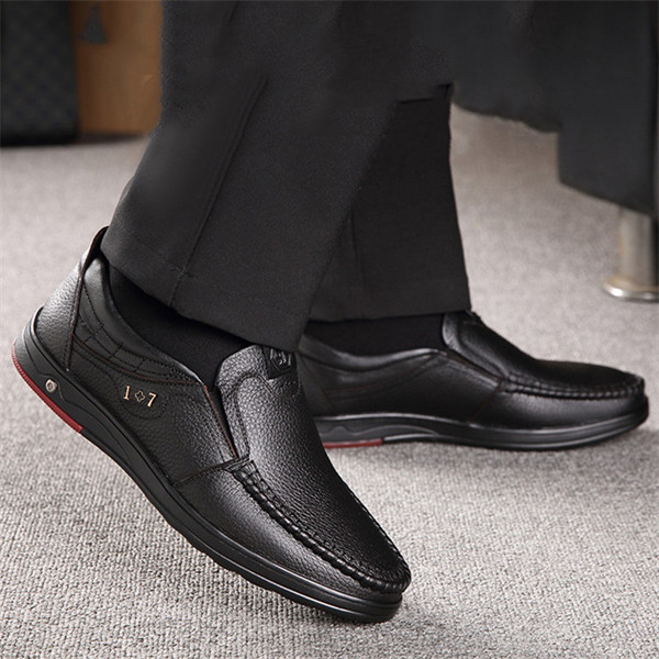 Men's Genuine Leather Loafers - Arch Support Ergonomic & Comfortable-MENSZONES