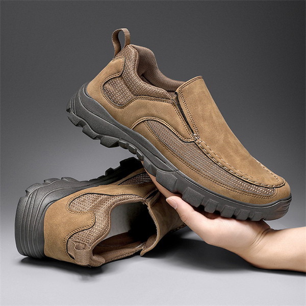 Men's Comfy Casual Non-Slip Orthopedic Slip-On Walking Shoes-MENSZONES