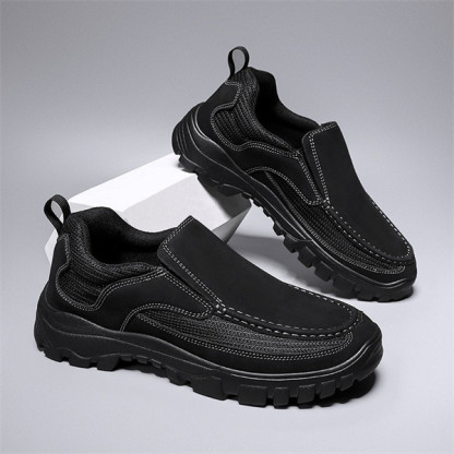 Men's Comfy Casual Non-Slip Orthopedic Slip-On Walking Shoes-MENSZONES