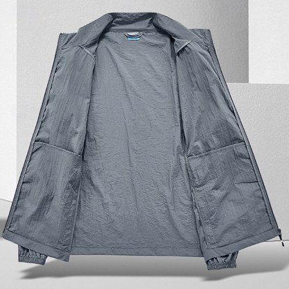 Men's lightweight jacket, outdoor casual, portable, UV protection