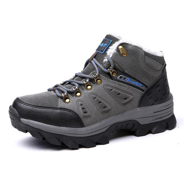 Men's Suede Waterproof Hiking Boots-MENSZONES