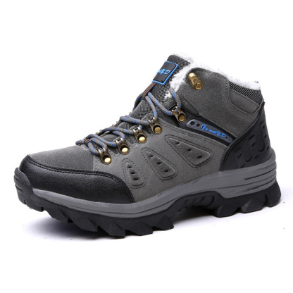 Men's Suede Waterproof Hiking Boots-MENSZONES