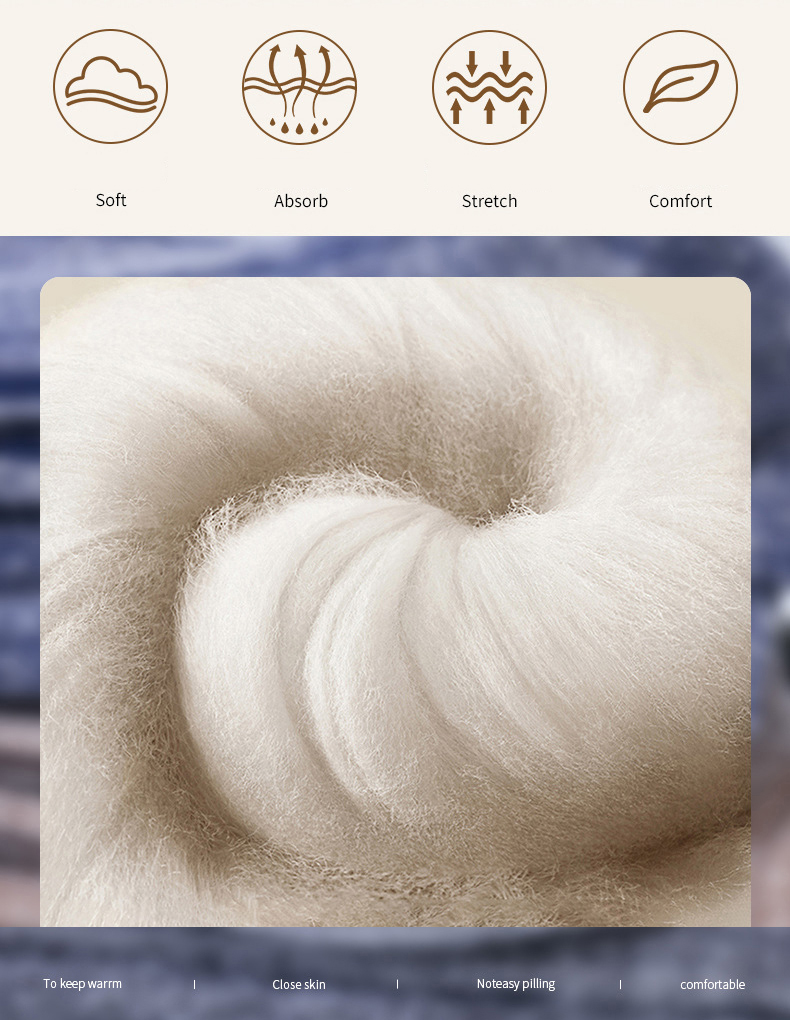 Men's thickened wool socks-MENSZONES