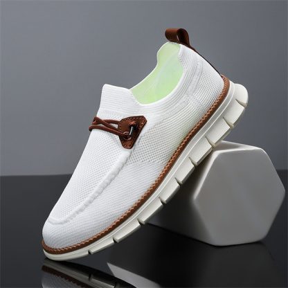 Men's lightweight breathable slip-on fashionable casual loafers