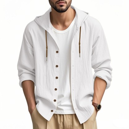Men's Casual Linen Shirt