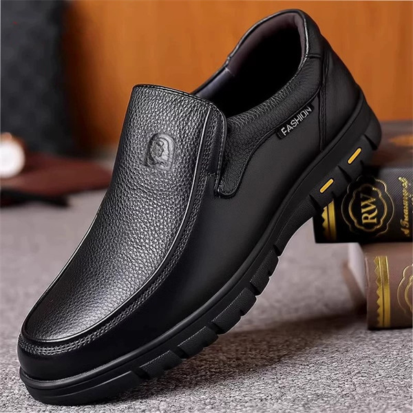 Premium Leather Men's Loafer | Handmade Slip-On Dress Shoes for Men | Genuine Leather Casual Shoes for Party Prom Wedding-MENSZONES