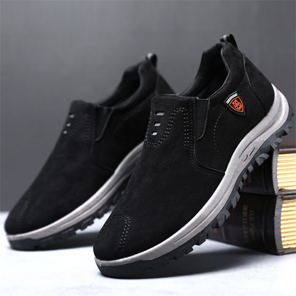 Men's leather comfortable outdoor casual shoes-MENSZONES