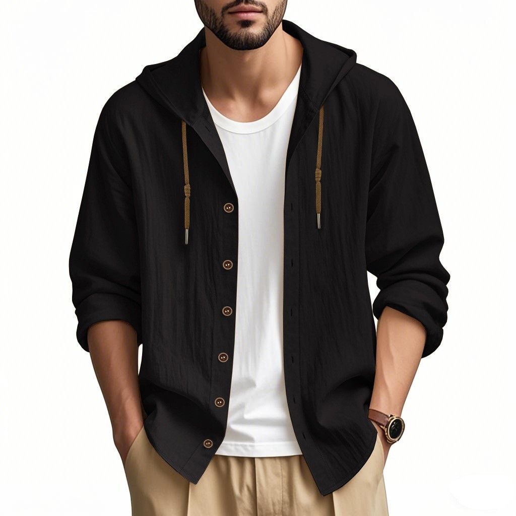 Men's Casual Linen Shirt