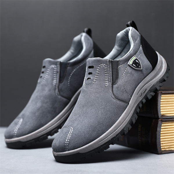 Men's leather comfortable outdoor casual shoes-MENSZONES