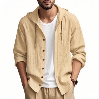 Men's Casual Linen Shirt