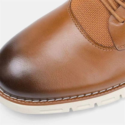 Men's Genuine Leather Soft Sole Light Casual Shoes-MENSZONES