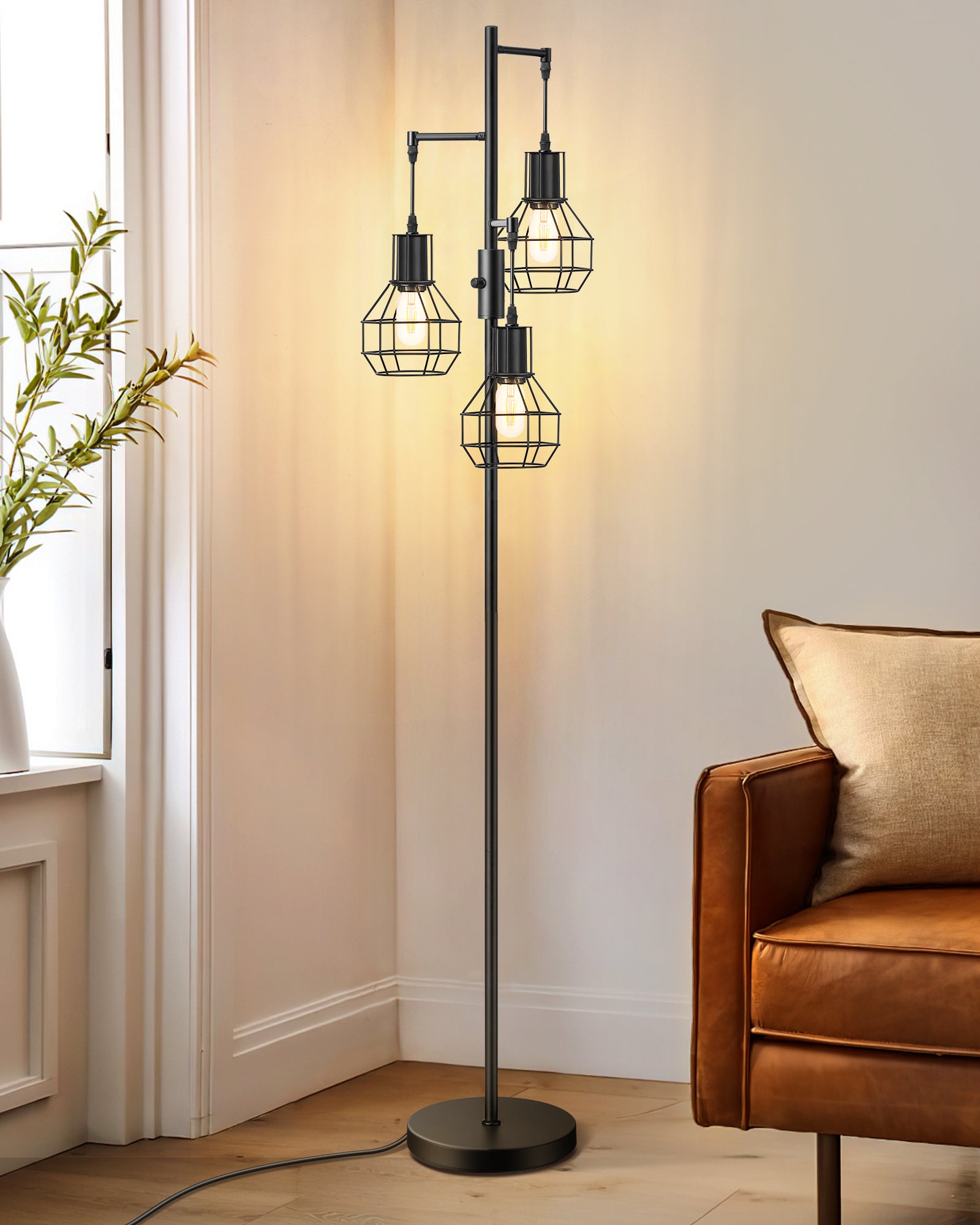 Floor standing bedroom fashion lamps