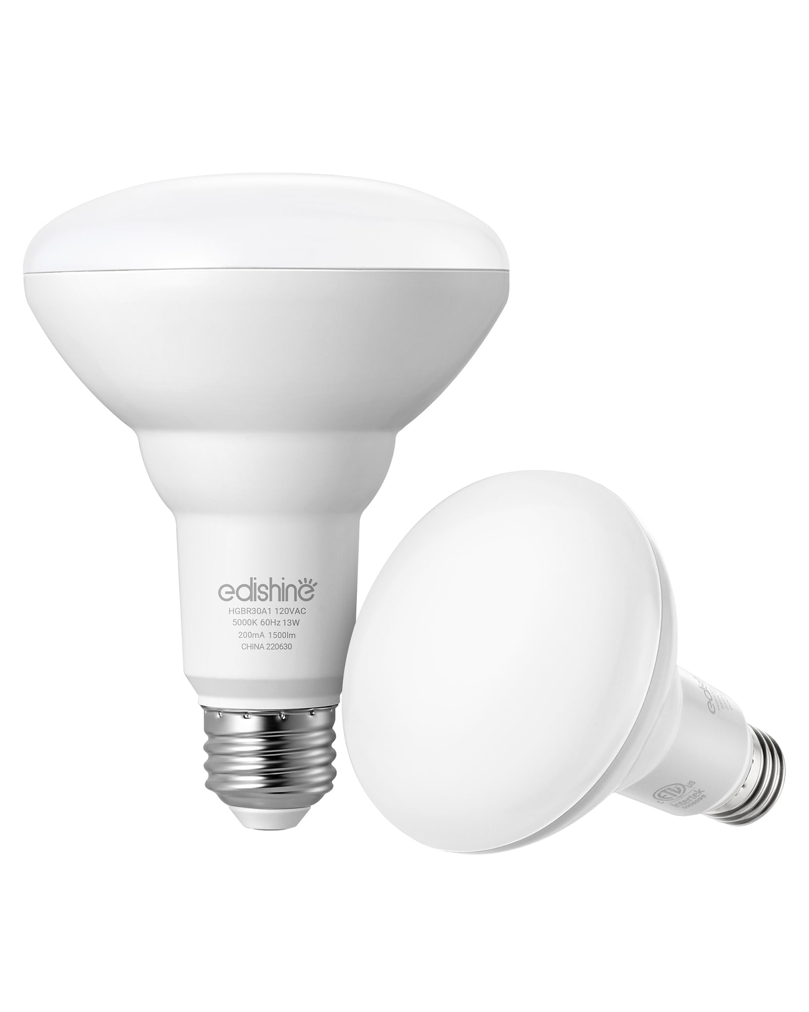 淘汰下架EDISHINE 11W Full Spectrum LED Grow Light Bulb (2 Pack)-HGBR30A1
