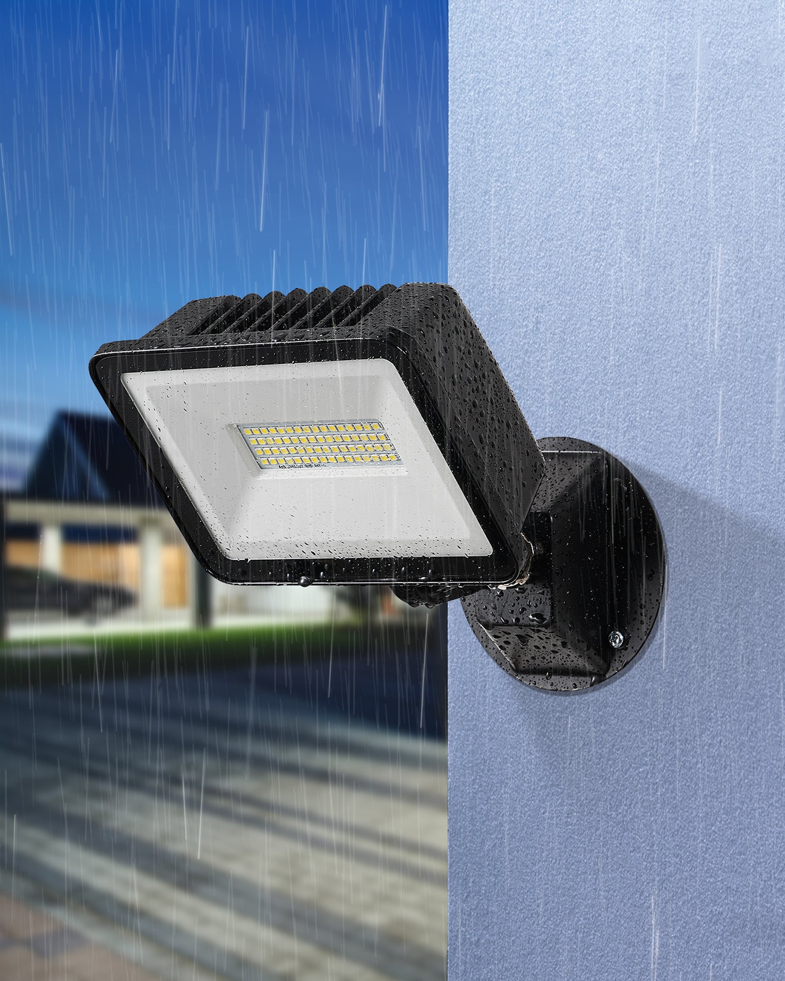 EDISHINE 73W Flood Light 10000LM 5000K IP65-HFLB07A