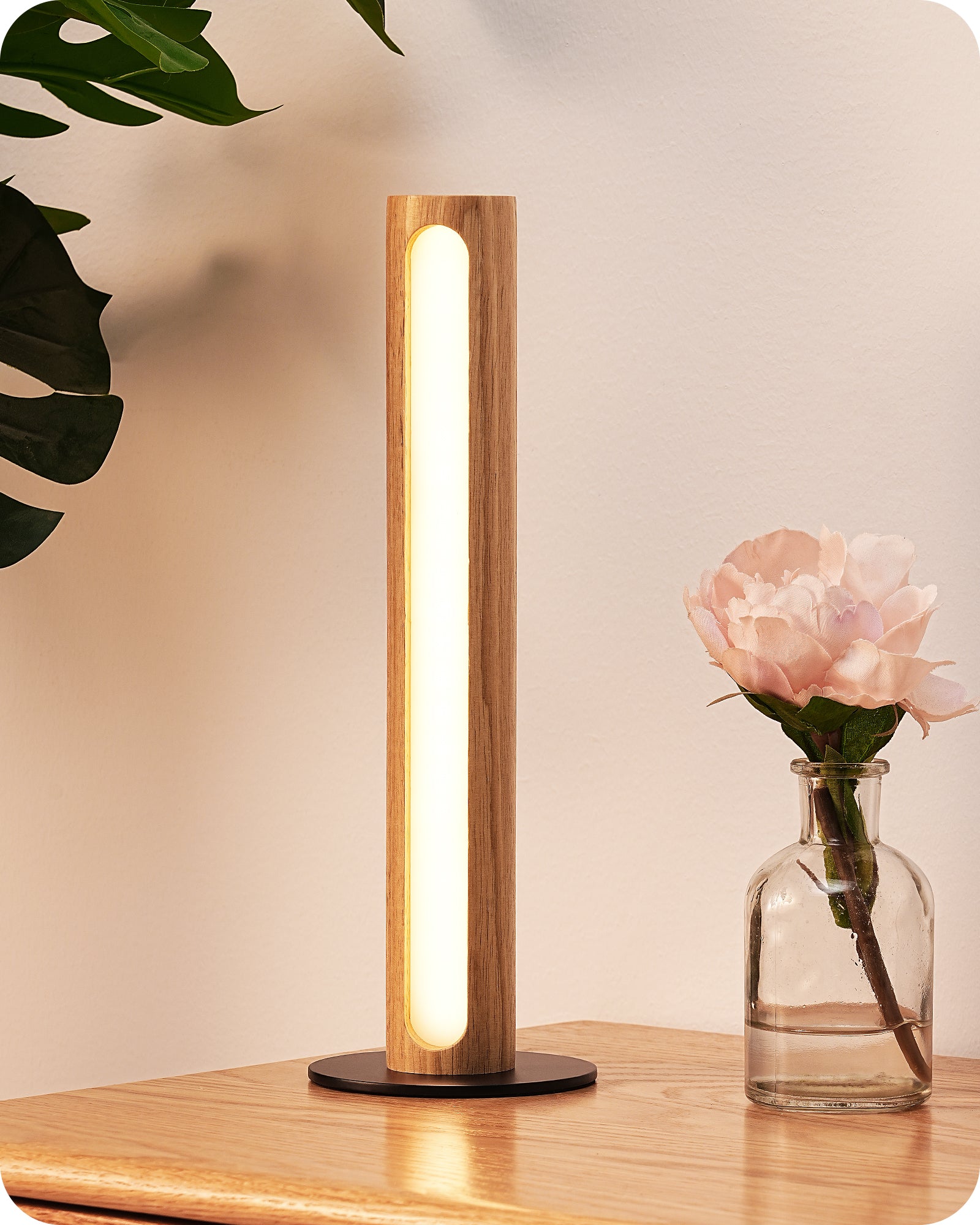 EDISHINE 2 Pack LED Table Lamp, Stepless Dimmable & Memory Function, 3 Color Temperature, Touch Switch-ZHLTL12M2