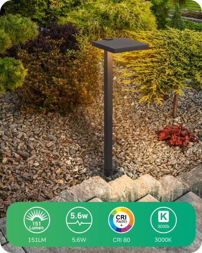 EDISHINE 5.6W 12V AC/DC Low Voltage Landscape Lights (4 Pack)-HGSL30A-B2B