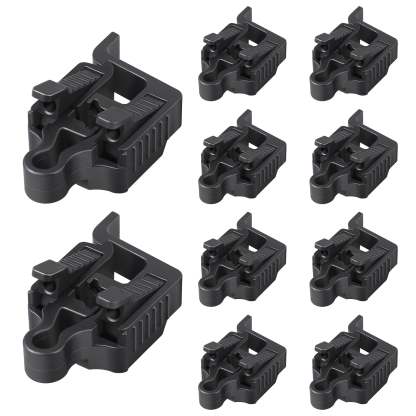 EDISHINE 10/12/14/16/18 Gauge Cables Compatible Low Voltage Wire Connector (10 Pack)-HLVC01A
