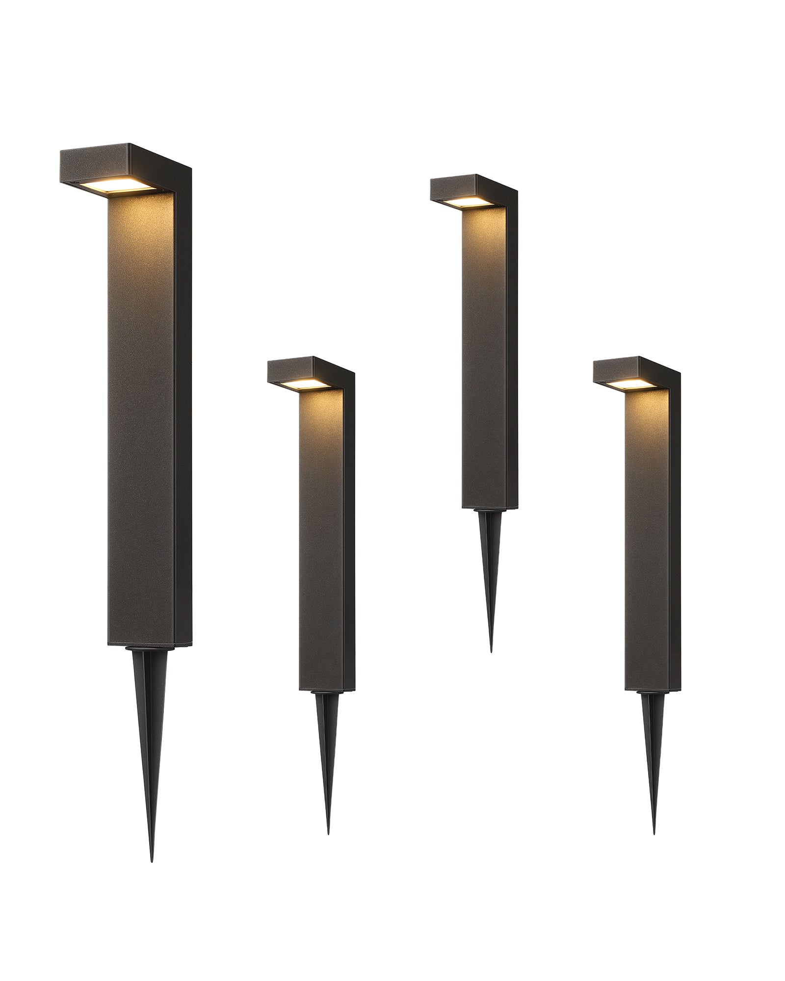 EDISHINE 3.2W 12V AC/DC Low Voltage Landscape Lights (4 Pack)-HGSL09A