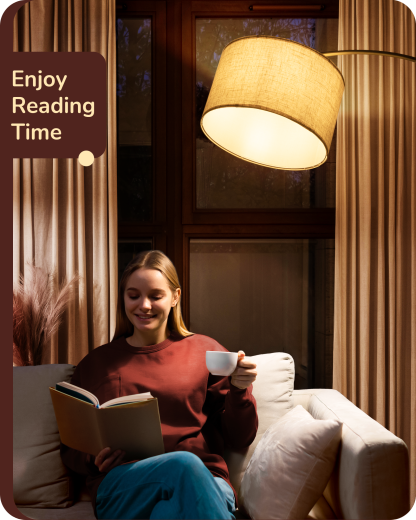EDISHINE 75.6" Gold Arc Floor Lamp-HLFL04X
