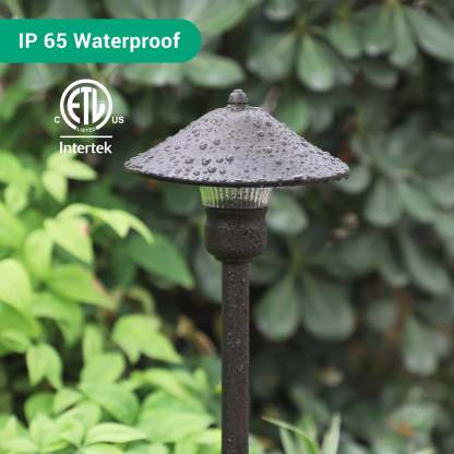 EDISHINE 3W 12V AC/DC LED Low Voltage Landscape Lights (4 Pack)-F1HGSL06A