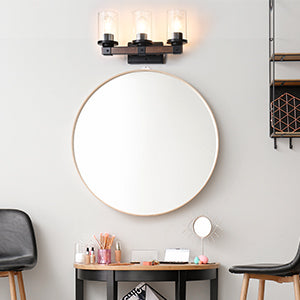 EDISHINE Farmhouse Vanity Lights for Bathroom-HHVL02D-B2B