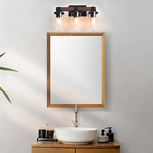 EDISHINE Farmhouse Vanity Lights for Bathroom-HHVL02D-B2B