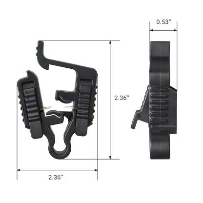 EDISHINE 10/12/14/16/18 Gauge Cables Compatible Low Voltage Wire Connector (6 Pack)-HLVC02A-B2B