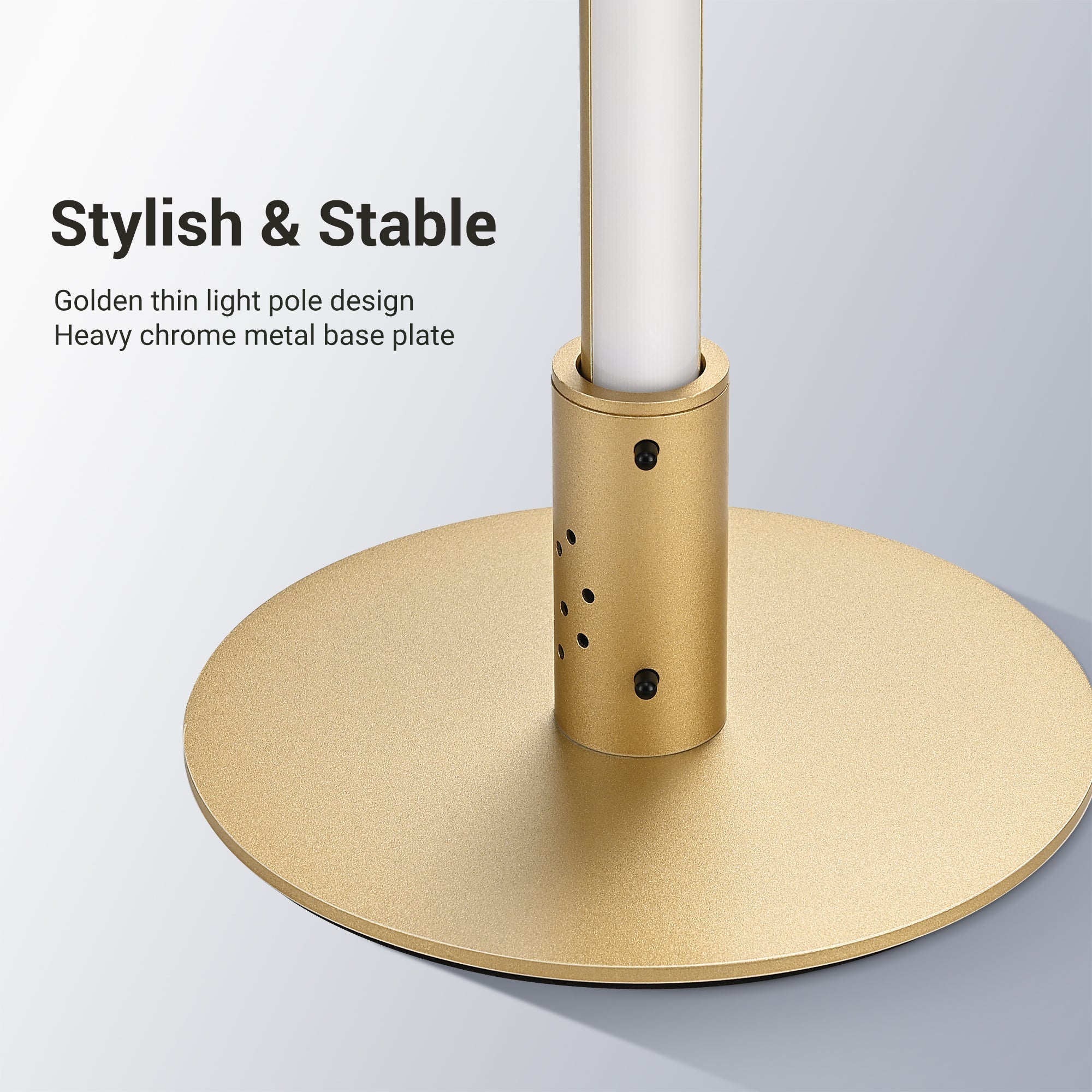 EDISHINE 57.5" Dimmable Smart WiFi Floor Lamp with App & Remote Control-F1HFLG02W