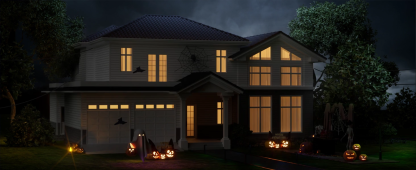 EDISHINE 60ft Permanent Outdoor Lights with App/Remote-HOEL01A