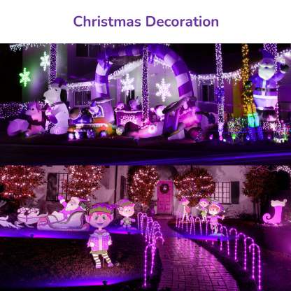 EDISHINE PAR38 Dimmable 18W(120W Equivalent) E26 Base Purple Flood Light Bulb, 2 Pack-HLBP38B