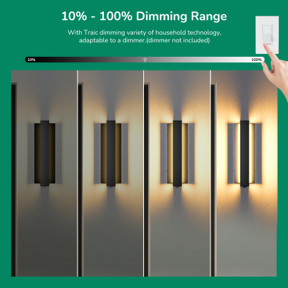 EDISHINE Dimmable LED Wall Light-HOWL22B