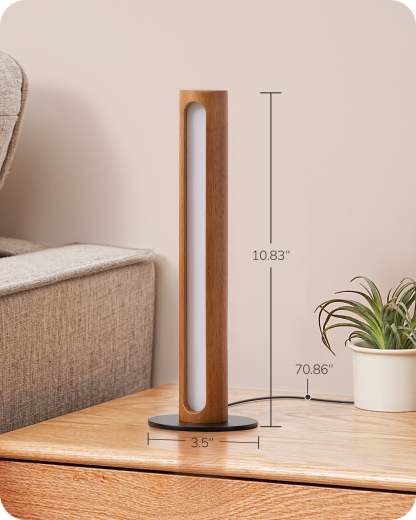 EDISHINE LED Table Lamp, 3 Color Temperature & Stepless Dimmable, Memory Function,Touch Control-HLTL12N