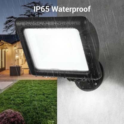 EDISHINE 74W 10000LM Outdoor LED Flood Light -HFLB04A