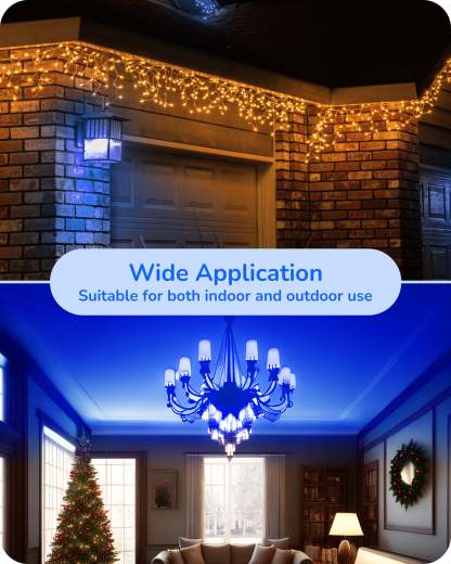 EDISHINE Dimmable Blue Light Bulb (6 Pack)-HDCC35H-B2B