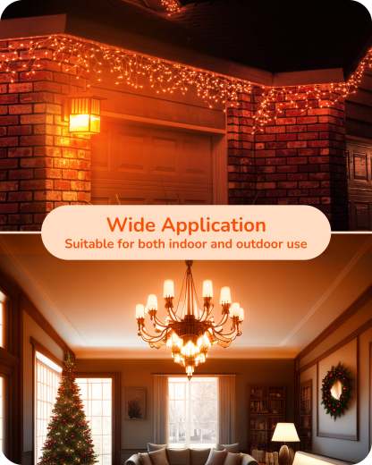缺货下架EDISHINE 6 Pack Orange Dimmable Light Bulb-HDCC35B