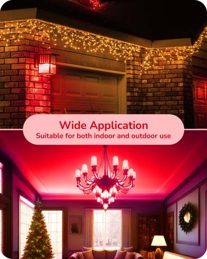 EDISHINE Dimmable Red Light Bulb (6 Pack)-HDCC35F-B2B