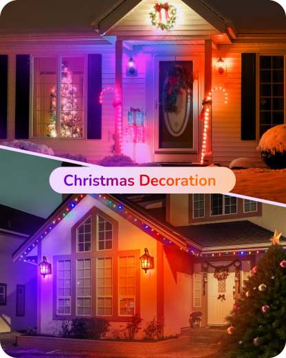 缺货下架EDISHINE 4 Pack Dimmable Purple & Orange Light Bulb-HDCF19C