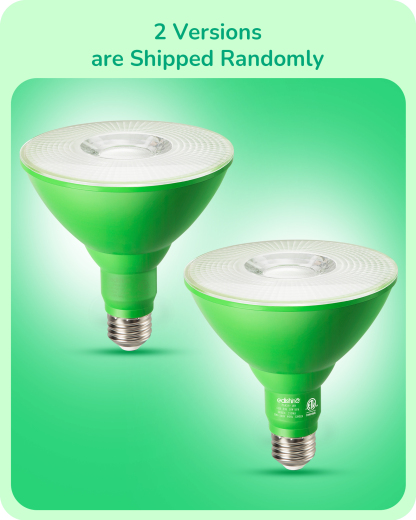 EDISHINE 4 Pack Halloween Dimmable PAR38 Green LED Flood Light Bulbs-HDCP38L