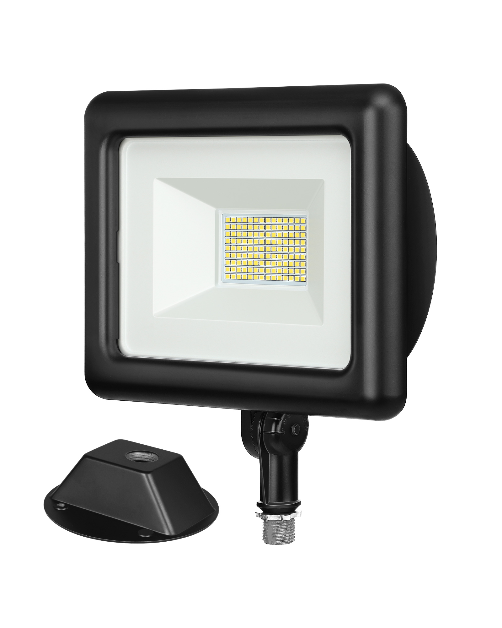EDISHINE 74W 10000LM Outdoor LED Flood Light -HFLB04A