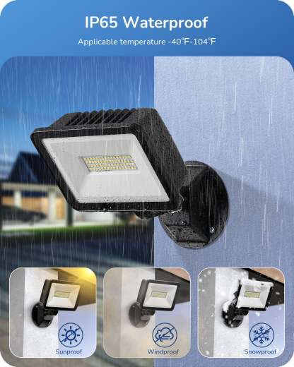 EDISHINE 46W Flood Light 6800LM  5000K IP65-HFLB06A-B2B