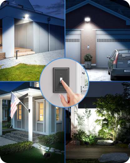 EDISHINE 73W Flood Light 10000LM 5000K IP65-HFLB07A