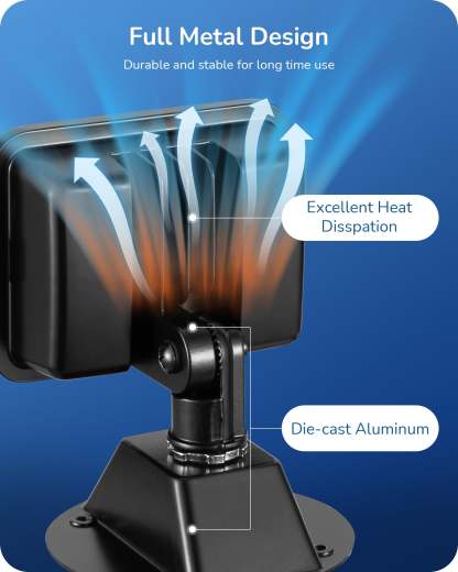 EDISHINE IP65 3400LM 24W 5000K LED Outdoor Flood Light-HFLB08A