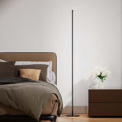 EDISHINE LED Corner Modern Floor Lamp with Remote Set of 2-HFLCB2B-B2B