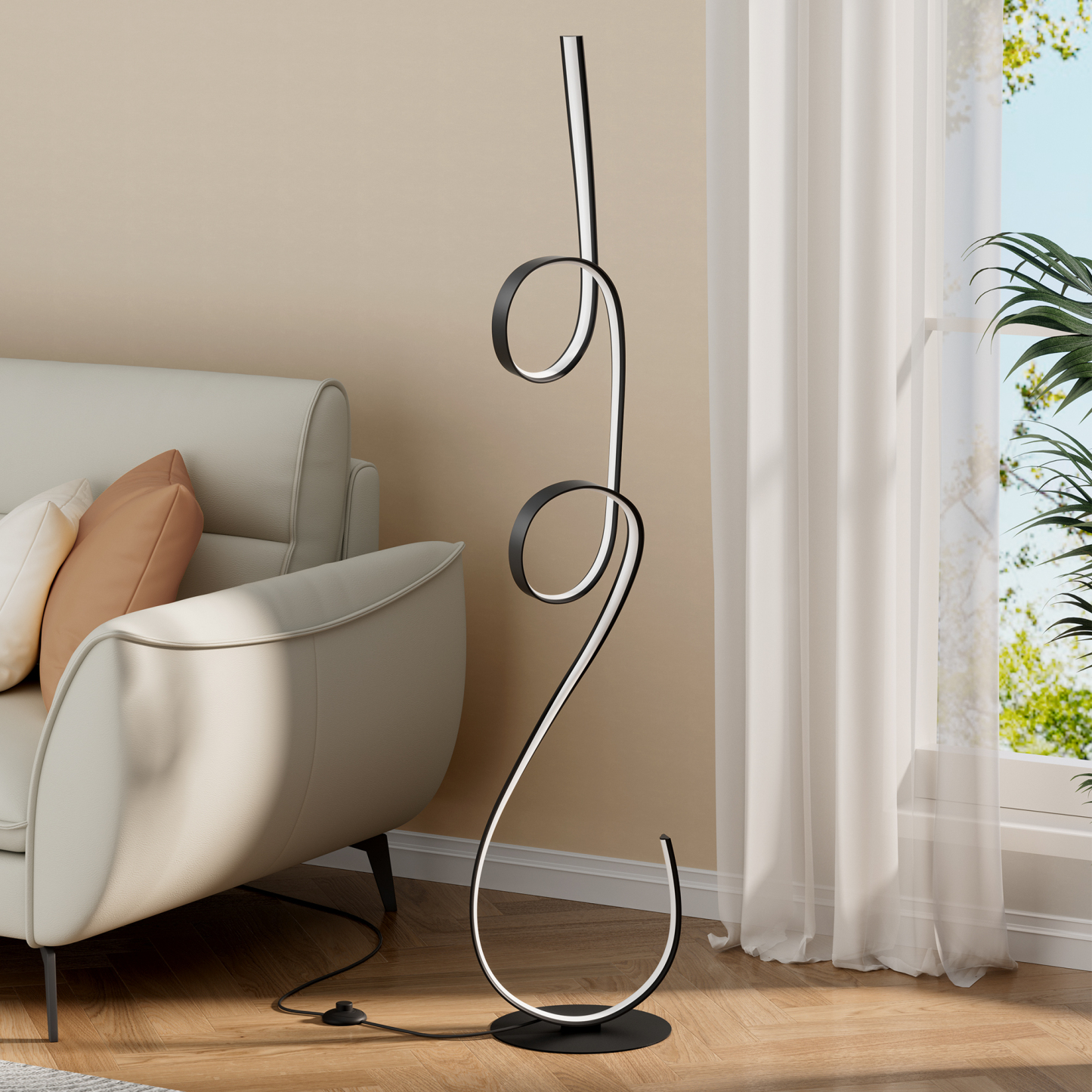EDISHINE Floor Lamp-HFLCD3A