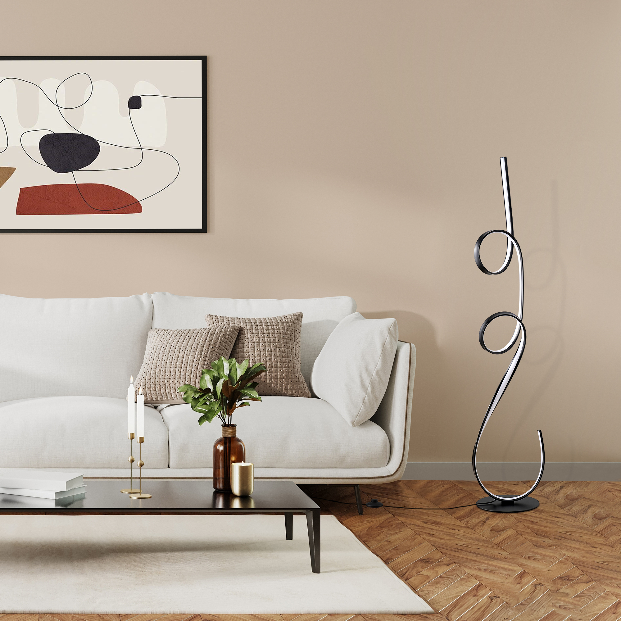 EDISHINE Floor Lamp-HFLCD3A