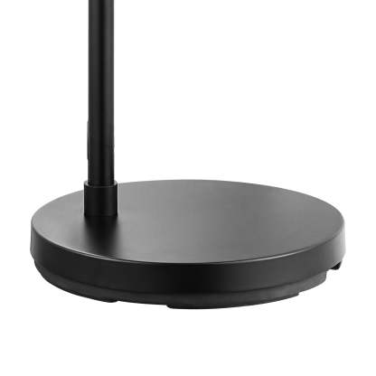 缺货下架EDISHINE 78.4" Black Arched Floor Lamp-HFLDB5B