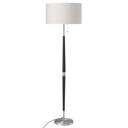 EDISHINE 61.8" Traditional Solid Wood Floor Lamp-HFLFC1C