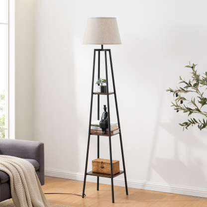 EDISHINE 65" Tray Table Floor Lamp-HFLHD1A