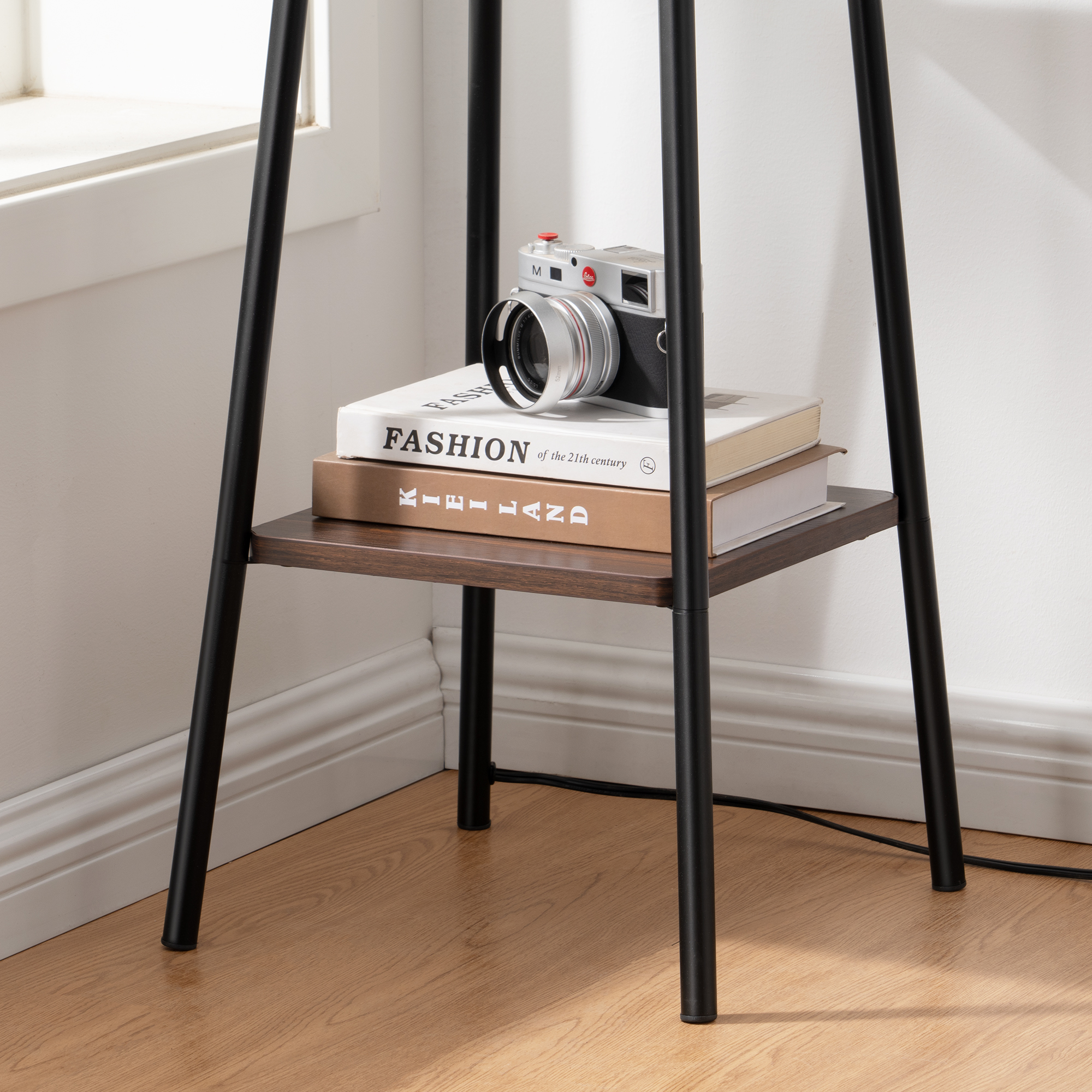 EDISHINE 65" Tray Table Floor Lamp-HFLHD1A