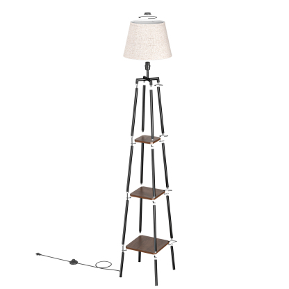 EDISHINE 65" Tray Table Floor Lamp-HFLHD1A